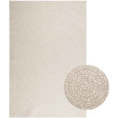 vidaXL Carpet Zizur Jute-Optic Indoor Outdoor 140x200cm - Carpet vidaXL Carpet Zizur Jute-Optic Indoor Outdoor 140x200cm - Carpet