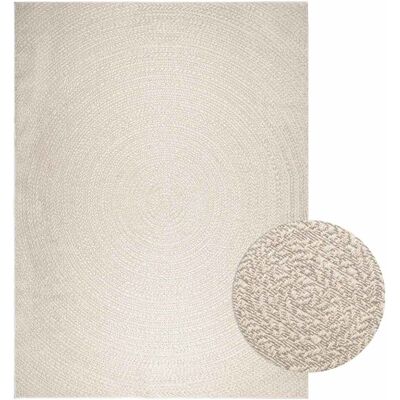 vidaXL Zizur Round Indoor Outdoor Jute Look Carpet - Carpet Type vidaXL Zizur Round Indoor Outdoor Jute Look Carpet - Carpet Type