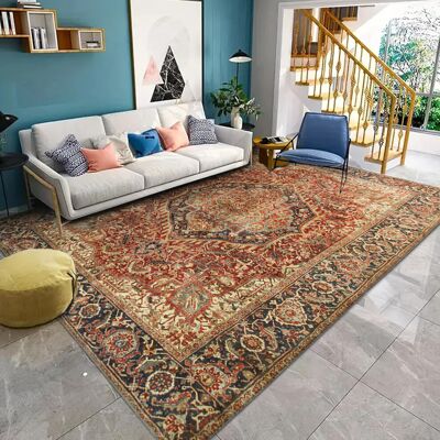 Oxford Homeware (Majestic, 240 x 320 cm (8 ft. x 10 ft. 6 in)) Traditional Nonslip Rugs Extra La Oxford Homeware (Majestic, 240 x 320 cm (8 ft. x 10 ft. 6 in)) Traditional Nonslip Rugs Extra La