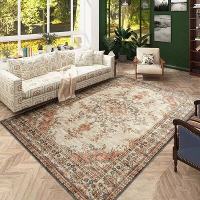 Oxford Homeware (Timeless, 240 x 320 cm (8 ft. x 10 ft. 6 in)) Traditional Nonslip Rugs Extra La Oxford Homeware (Timeless, 240 x 320 cm (8 ft. x 10 ft. 6 in)) Traditional Nonslip Rugs Extra La