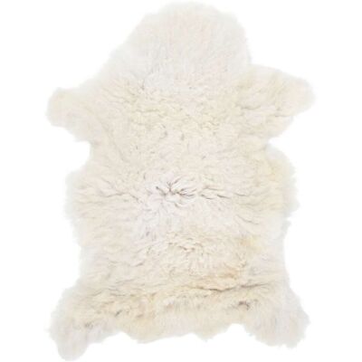 vidaXL Sheep Leather Cream 70x100 cm Soft Area Rug Fluffy Carpet - Rug vidaXL Sheep Leather Cream 70x100 cm Soft Area Rug Fluffy Carpet - Rug