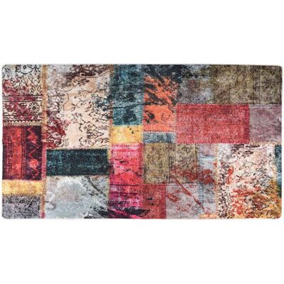 vidaXL Rug 190x300 cm Multicolor Patchwork Non-Slip vidaXL Rug 190x300 cm Multicolor Patchwork Non-Slip