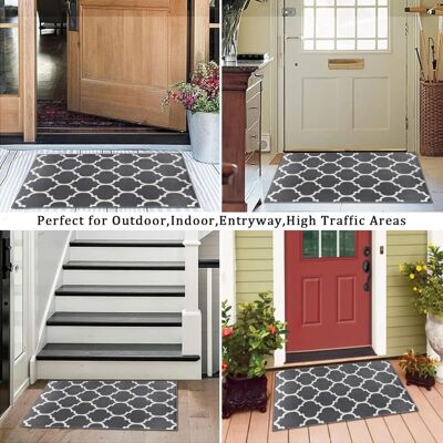 Imperial Rooms - 60x110 cm - Ava Grey - Door mat Imperial Rooms - 60x110 cm - Ava Grey - Door mat