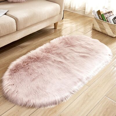 Unbranded (Pink) Super Soft Faux Sheepskin Area Rugs For Bedroom Floor Carpet Faux Rug Bed Unbranded (Pink) Super Soft Faux Sheepskin Area Rugs For Bedroom Floor Carpet Faux Rug Bed