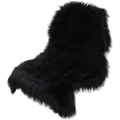 Kikidex (As show, Black) Classic Soft Faux Sheepskin Fur Rug White Fluffy Area Rug Shag Kikidex (As show, Black) Classic Soft Faux Sheepskin Fur Rug White Fluffy Area Rug Shag