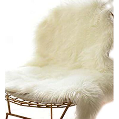 Unbranded Exquisite Sheepskin Rug, Genuine Premium Wool, Anti-Slip Bottom Design, Soft Ivo Unbranded Exquisite Sheepskin Rug, Genuine Premium Wool, Anti-Slip Bottom Design, Soft Ivo