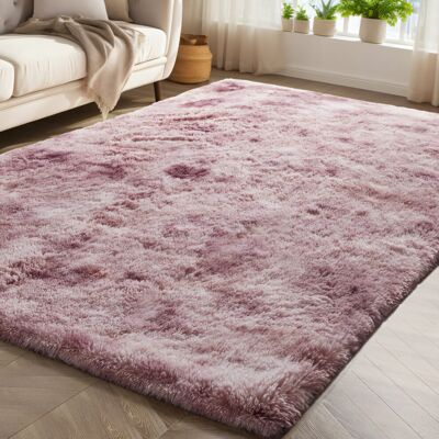 Moonlight Bedding Limited (200 x 290 cm (6ft 6in x 9ft 5in), Lilac Tye Dye) Xtra Large Area Rugs Nonslip S Moonlight Bedding Limited (200 x 290 cm (6ft 6in x 9ft 5in), Lilac Tye Dye) Xtra Large Area Rugs Nonslip S