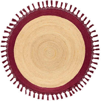Beliani - Jute Round Boho Rug 140cm - Interior Decor Beliani - Jute Round Boho Rug 140cm - Interior Decor