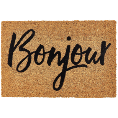 Beliani Doormat Natural Coir - Rectangular Indoor Rug Beliani Doormat Natural Coir - Rectangular Indoor Rug