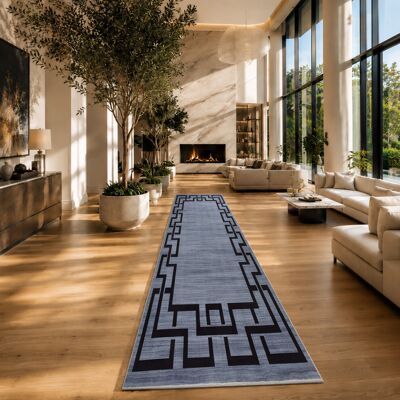ASPIRE HOMEWARE - NICO - 80x300 cm - Non-Slip Geometric - Rug ASPIRE HOMEWARE - NICO - 80x300 cm - Non-Slip Geometric - Rug