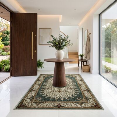 Imperial Rooms - Willow Teal Runner - 80 x 150 cm - rug Imperial Rooms - Willow Teal Runner - 80 x 150 cm - rug