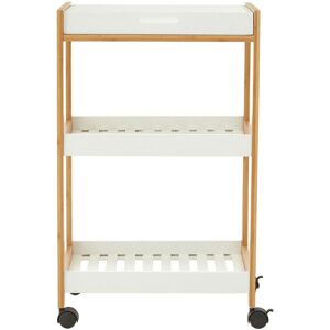 Premier Housewares Nostra Shelf Unit, MDF, White Premier Housewares Nostra Shelf Unit, MDF, White