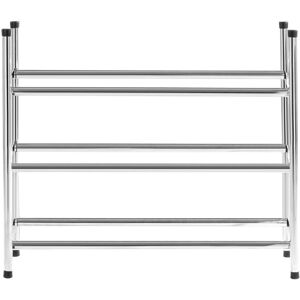 Premier Housewares 3-Tier Metal Shoe Rack Premier Housewares 3-Tier Metal Shoe Rack