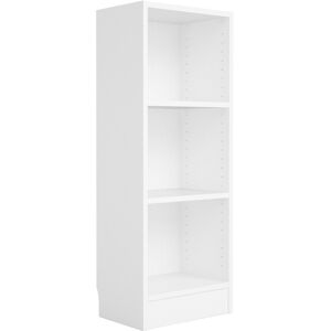 Furniture To Go White Narrow Bookcase - 2 Shelves - Bookcase Furniture To Go White Narrow Bookcase - 2 Shelves - Bookcase