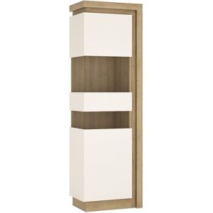 Furniture To Go Tall narrow display cabinet (LHD) (including LED lighting) Furniture To Go Tall narrow display cabinet (LHD) (including LED lighting)