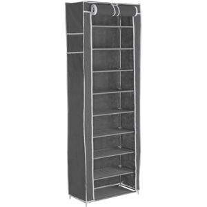 Unbranded (Gray) 10Tier Dustproof Shoe Storage Organiser Shoe Rack Unbranded (Gray) 10Tier Dustproof Shoe Storage Organiser Shoe Rack