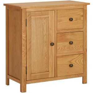 vidaXL Solid Oak Wood Cupboard Wooden Cabinet Storage Sideboard Home Furniture vidaXL Solid Oak Wood Cupboard Wooden Cabinet Storage Sideboard Home Furniture