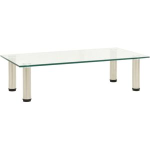 vidaXL 322763 Transparent Tempered Glass TV Stand - TV Cabinet vidaXL 322763 Transparent Tempered Glass TV Stand - TV Cabinet