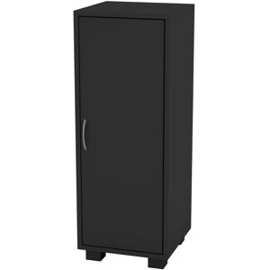 Unbranded (Black) 1 Door Wooden Cabinet Living Room Storage Unit Unbranded (Black) 1 Door Wooden Cabinet Living Room Storage Unit