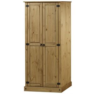 Mercers Furniture Corona Budget 2 Door Wardrobe Storage Solid Pine Bedroom Furniture Mercers Furniture Corona Budget 2 Door Wardrobe Storage Solid Pine Bedroom Furniture