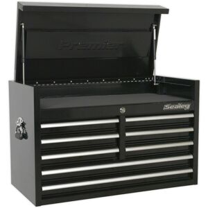 Loops 915 x 450 x 565mm PREMIUM Topchest Tool Chest - Heavy Duty 8 Drawer Storage Unit Loops 915 x 450 x 565mm PREMIUM Topchest Tool Chest - Heavy Duty 8 Drawer Storage Unit