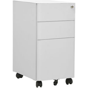 vidaXL Mobile File Cabinet Light Grey Steel Office Storage Filing Cabinet vidaXL Mobile File Cabinet Light Grey Steel Office Storage Filing Cabinet