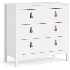 Furniture To Go Barcelona Chest 3 drawers in White Furniture To Go Barcelona Chest 3 drawers in White