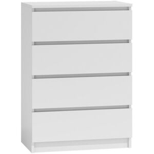 WHATSIZE ENTERPRISE (4 Drawer) MODERN - White Chest Of Drawers Bedroom Furniture Storage Bedside 2 t WHATSIZE ENTERPRISE (4 Drawer) MODERN - White Chest Of Drawers Bedroom Furniture Storage Bedside 2 t