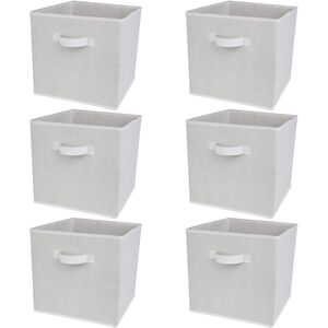Charles Jacobs - 3 Tier 6 Cube - White - Bookcase Charles Jacobs - 3 Tier 6 Cube - White - Bookcase