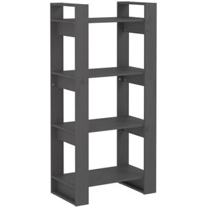 (grey) vidaXL Solid Wood Book Cabinet/Room Divider Book Shelf Bookcase Multi Col (grey) vidaXL Solid Wood Book Cabinet/Room Divider Book Shelf Bookcase Multi Col
