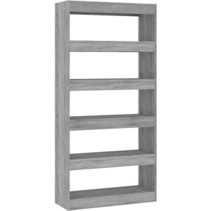 (grey) vidaXL Book Cabinet/Room Divider Chipboard Bookcase Furniture Multi Colou (grey) vidaXL Book Cabinet/Room Divider Chipboard Bookcase Furniture Multi Colou