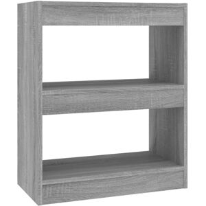 (grey sonoma) vidaXL Book Cabinet/Room Divider Storage Rack Home Organiser Multi (grey sonoma) vidaXL Book Cabinet/Room Divider Storage Rack Home Organiser Multi