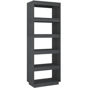 (grey, 60 x 35 x 167 cm) vidaXL Solid Pinewood Book Cabinet/Room Divider Multi C (grey, 60 x 35 x 167 cm) vidaXL Solid Pinewood Book Cabinet/Room Divider Multi C