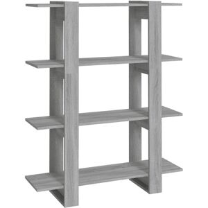 (grey sonoma) vidaXL Book Cabinet/Room Divider Room Partition Home Organiser Mul (grey sonoma) vidaXL Book Cabinet/Room Divider Room Partition Home Organiser Mul