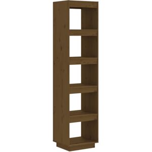 (honey brown, 40 x 35 x 167 cm) vidaXL Solid Pinewood Book Cabinet/Room Divider (honey brown, 40 x 35 x 167 cm) vidaXL Solid Pinewood Book Cabinet/Room Divider