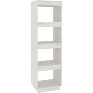 (white, 40 x 35 x 135 cm) vidaXL Solid Pinewood Book Cabinet/Room Divider Multi (white, 40 x 35 x 135 cm) vidaXL Solid Pinewood Book Cabinet/Room Divider Multi