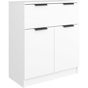 (white) vidaXL Sideboard Console Cabinet Storage Cupboard Highboard Engineered W (white) vidaXL Sideboard Console Cabinet Storage Cupboard Highboard Engineered W