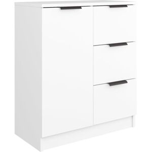 vidaXL White Engineered Wood Sideboard - Sideboard vidaXL White Engineered Wood Sideboard - Sideboard