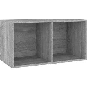 (grey sonoma) vidaXL Vinyl Storage Box Recorder Collection Cabinet Cupboard Engi (grey sonoma) vidaXL Vinyl Storage Box Recorder Collection Cabinet Cupboard Engi