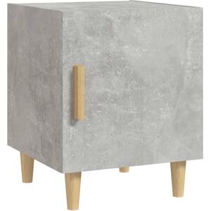 (concrete grey, 1) vidaXL 1/2x Bedside Cabinet Engineered Wood Nightstand Furnit (concrete grey, 1) vidaXL 1/2x Bedside Cabinet Engineered Wood Nightstand Furnit