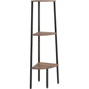 (dark brown, 45.5 x 31.5 x 120 cm) vidaXL Corner Shelf Bookcase Bookshelf Shelvi (dark brown, 45.5 x 31.5 x 120 cm) vidaXL Corner Shelf Bookcase Bookshelf Shelvi