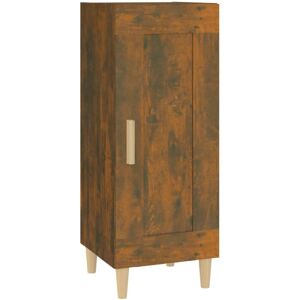 (Smoked oak) vidaXL Sideboard Engineered Wood Home Organiser Storage Cabinet Mul (Smoked oak) vidaXL Sideboard Engineered Wood Home Organiser Storage Cabinet Mul