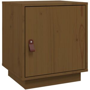 (Honey brown) vidaXL 1/2x Solid Wood Pine Bedside Cabinet Table Bed Cabinet Mult (Honey brown) vidaXL 1/2x Solid Wood Pine Bedside Cabinet Table Bed Cabinet Mult