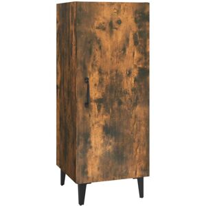 (Smoked oak) vidaXL Sideboard Engineered Wood Indoor Side Cabinet Cupboard Multi (Smoked oak) vidaXL Sideboard Engineered Wood Indoor Side Cabinet Cupboard Multi