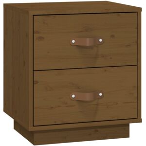 (Honey brown, 1) vidaXL 1/2x Solid Wood Pine Bedside Cabinet Nightstand End Tabl (Honey brown, 1) vidaXL 1/2x Solid Wood Pine Bedside Cabinet Nightstand End Tabl