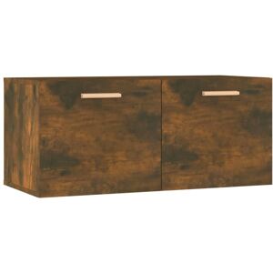 (Smoked oak) vidaXL Wall Cabinet Hanging Storage Cabinet Wall Cupboard Engineere (Smoked oak) vidaXL Wall Cabinet Hanging Storage Cabinet Wall Cupboard Engineere