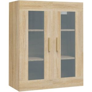(Sonoma oak) vidaXL Hanging Wall Cabinet Storage Cabinet Wall Cupboard Floating (Sonoma oak) vidaXL Hanging Wall Cabinet Storage Cabinet Wall Cupboard Floating