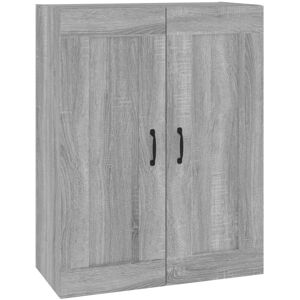 (Grey sonoma) vidaXL Hanging Wall Cabinet Storage Cabinet Wall Cupboard Floating (Grey sonoma) vidaXL Hanging Wall Cabinet Storage Cabinet Wall Cupboard Floating
