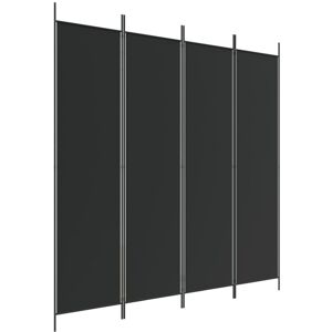 (Black, 200 x 200 cm) vidaXL Room Divider Fabric Privacy Screen Paravent Multi C (Black, 200 x 200 cm) vidaXL Room Divider Fabric Privacy Screen Paravent Multi C
