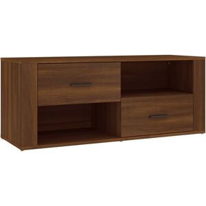 vidaXL TV Cabinet Brown Oak 100x35x40cm - TV cabinet vidaXL TV Cabinet Brown Oak 100x35x40cm - TV cabinet
